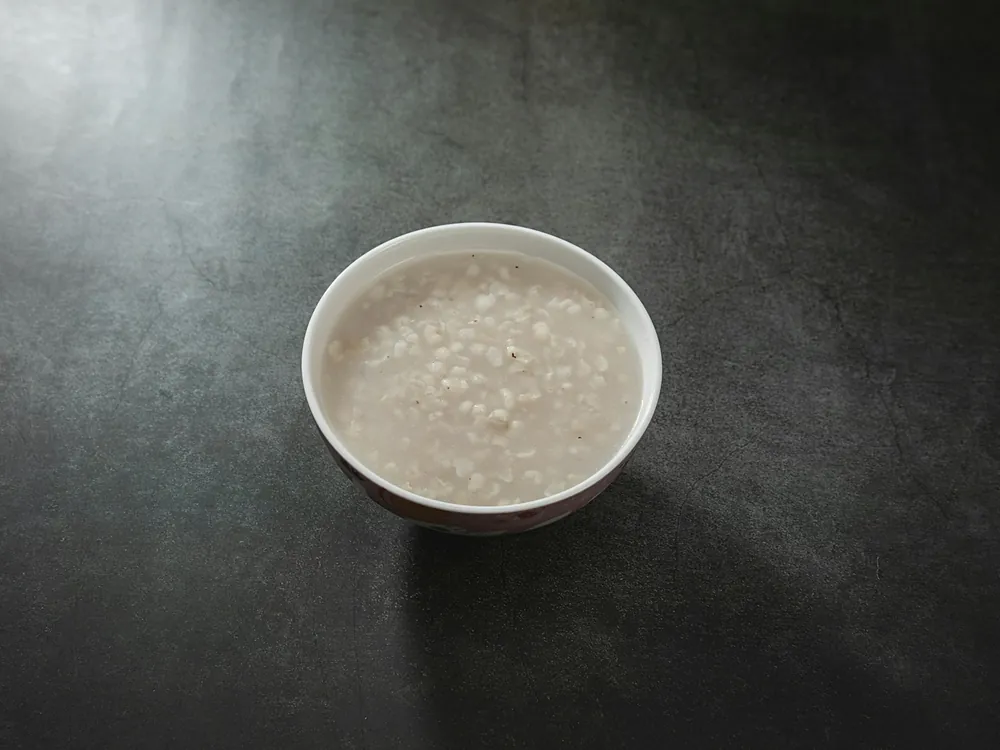 A bowl of tapioca pearls